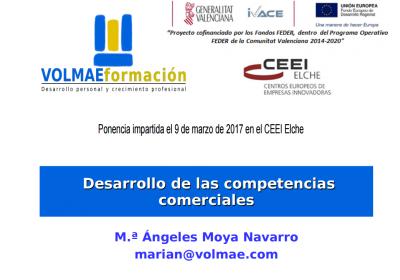 Desarrollo de las competencias comerciales