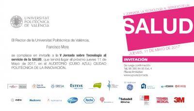 Programa V Jornadas sobre Tecnología al Servicio de la Salud