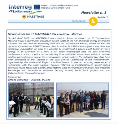 MAESTRALE Newsletter 2
