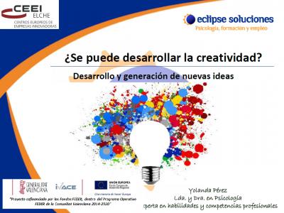 �Se puede desarrollar la creatividad?