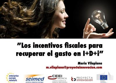 Ponencia incentivos fiscales para recuperar el gasto enI+D+i
