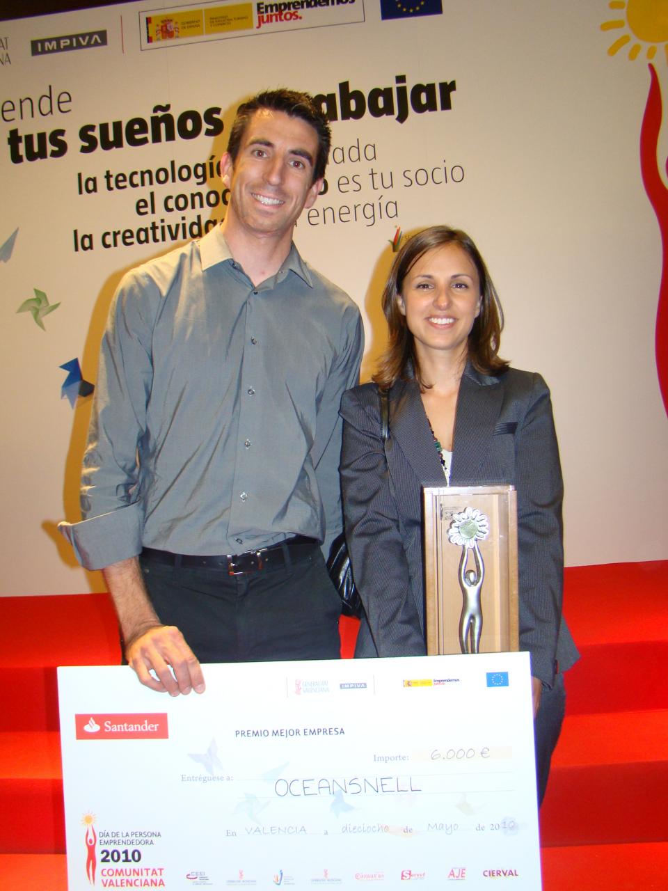 Oceansnell, empresa premiada DPE CV 2010