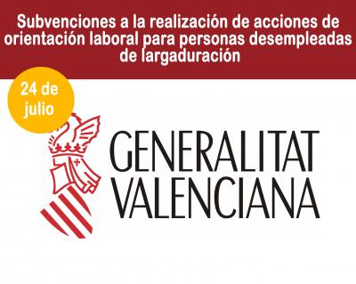 Convocatoria ayudas acciones para personas en paro de larga duraci�n