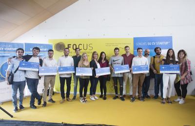Entrega de premios Concurso 5U CV Startup