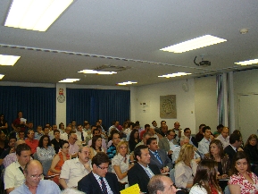 Vista del p�blico asistente al Foro Financiaci�n para la innovaci�n