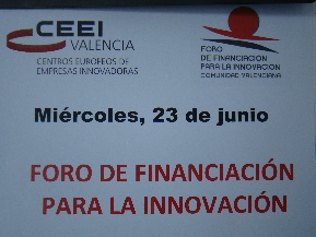 Foro de financiaci�n para la innovaci�n Valencia 09
