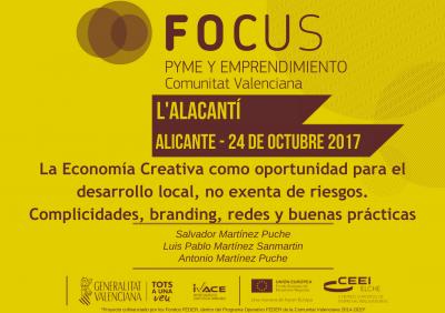portada ponencia La Econom�a Creativa como oportunidad para el desarrollo local, no exenta de riesgos. 