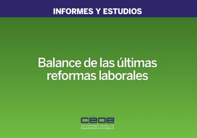 Balance de las �ltimas reformas laborables