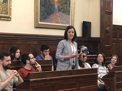 Acto inauguraci�n programa MOVE UP! 2018. Inma Beteta