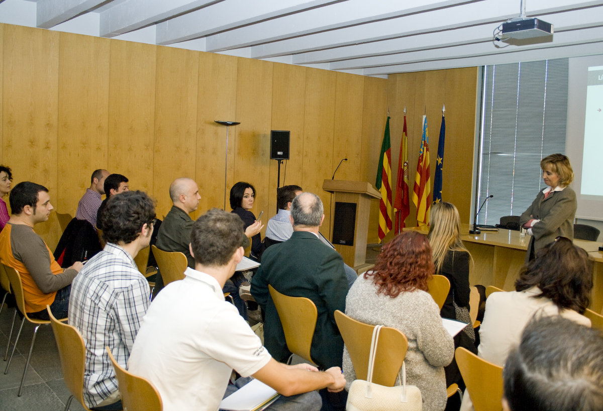 intervención de un asistente a la jornada