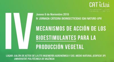 Programa IV Jornada: C�tedra Bioinsecticidas IDAI Nature-UPV