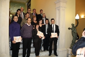 Premiados Segunda Edici�n premios Emprendedores Alcoy