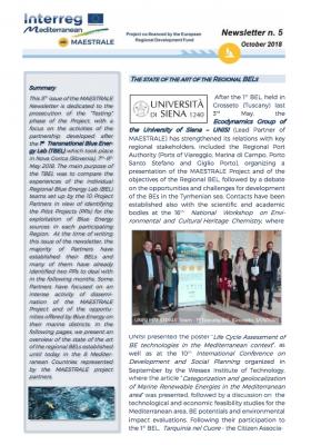 MAESTRALE Newsletter 5