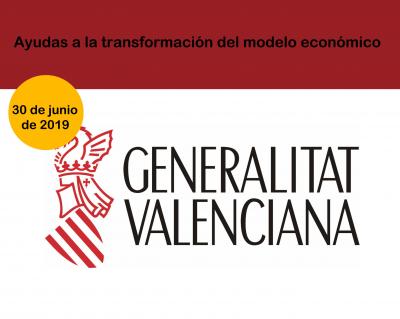 Ayudas a la transformaci�n del modelo econ�mico cv