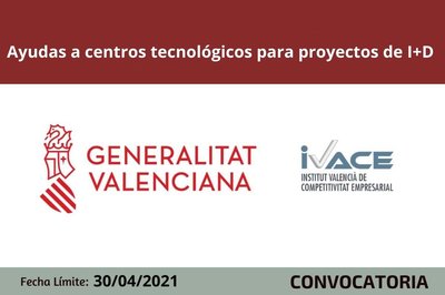 Ayudas Centros Tecnológicos CV
