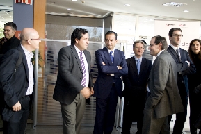 Autoridades. Moliner,Basco, Pérez Macián, Vellón
