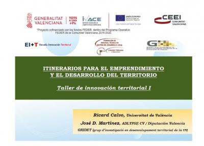 Presentaci�n del Taller de Innovaci�n Territorial