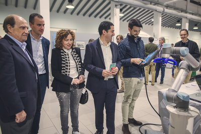 Focus Pyme y Emprendimiento. Visita institucional a la muestra y exposición de empresas