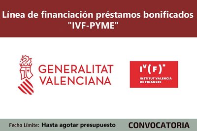 Lnea de financiacin bonificada IVF PYME