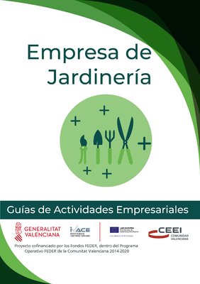 Agricultura, Ganadera y Pesca. Empresas de jardinera.