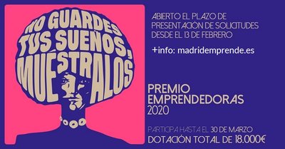 Bases Premio Emprendedoras 2020
