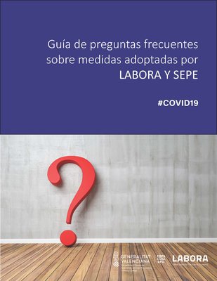 Gu�a de preguntas frecuentes sobre medidas adoptadas por LABORA Y SEPE #COVID19