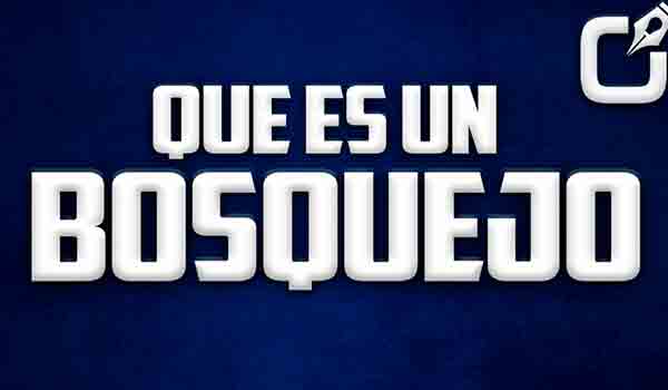 ¿Que es un Bosquejo? para el diseño Gráfico