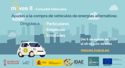 Programa MOVES - VEHÍCULOS COMUNIDAD VALENCIANA 2020