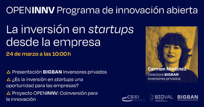 OPENINNV Talks "La inversin en startups desde la empresa"