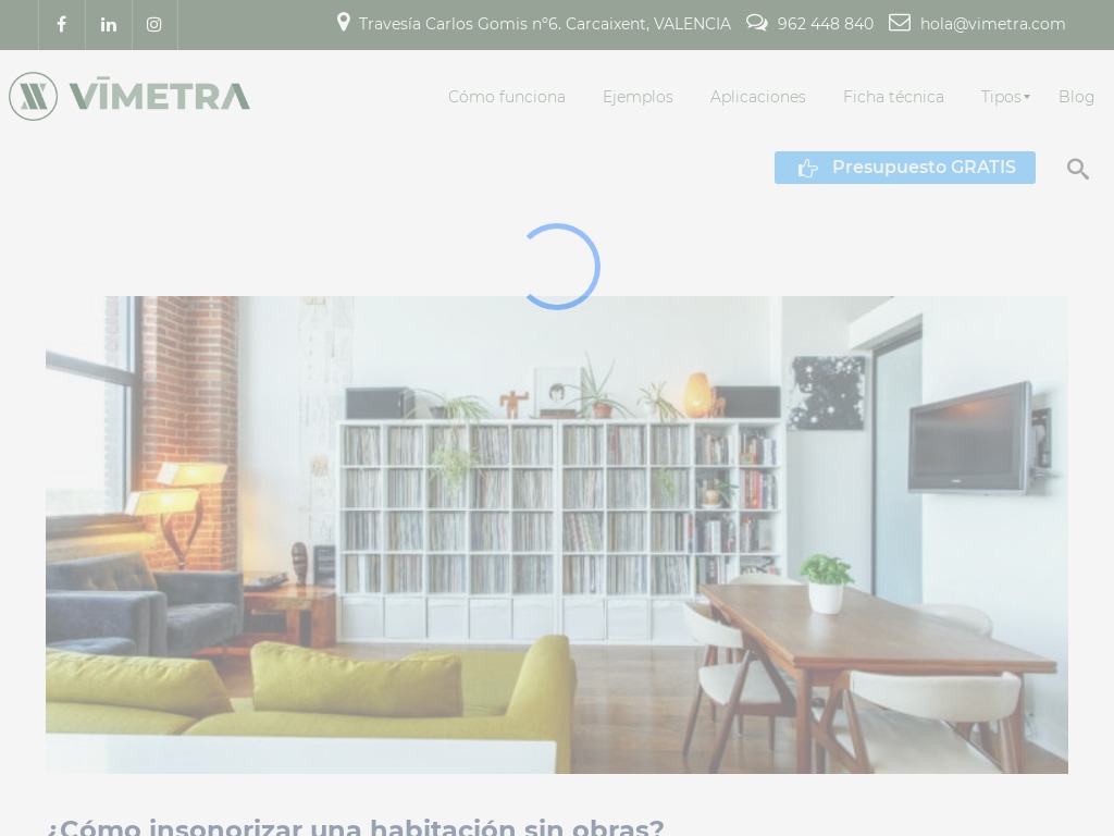 �C�mo insonorizar una habitaci�n sin obra?